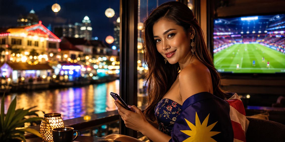 Pertaruhan bola sepak Melaka gaya Melayu skrin digital hasil perlawanan langsung