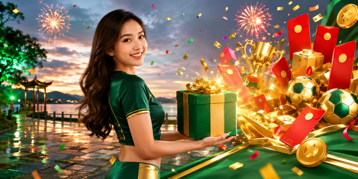 Sampul merah bonus gaya Malaysia suasana perayaan hadiah istimewa